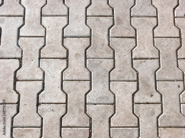 Obraz Tile for foot paths
