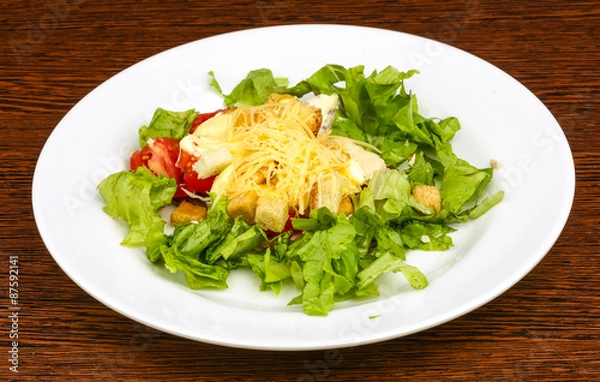 Fototapeta Caesar salad