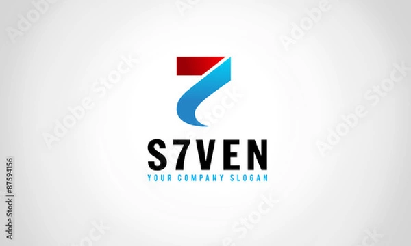 Obraz logo seven