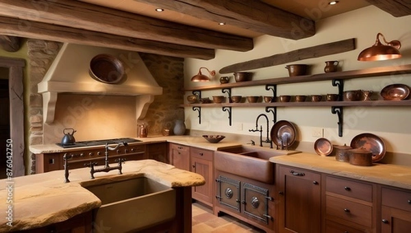 Fototapeta modern kitchen interior