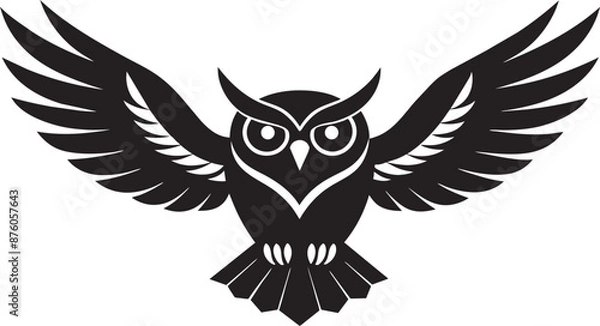 Fototapeta eagle with wings