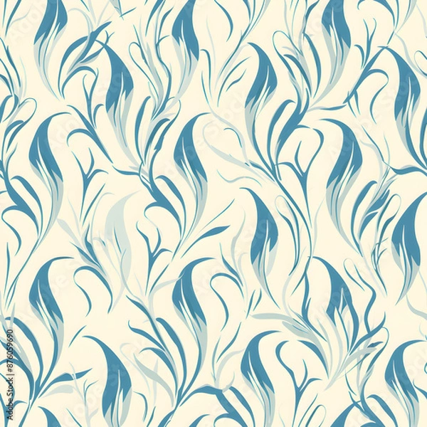 Fototapeta Seamless vintage flame patterns background