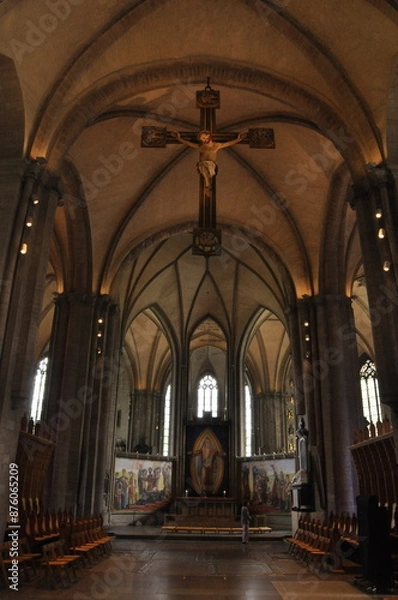 Obraz  Linköping Cathedral from the inside.