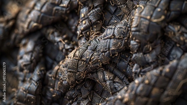 Fototapeta Captivating Macro Shots of Interior Textures and Materials Bathed in Natural Light