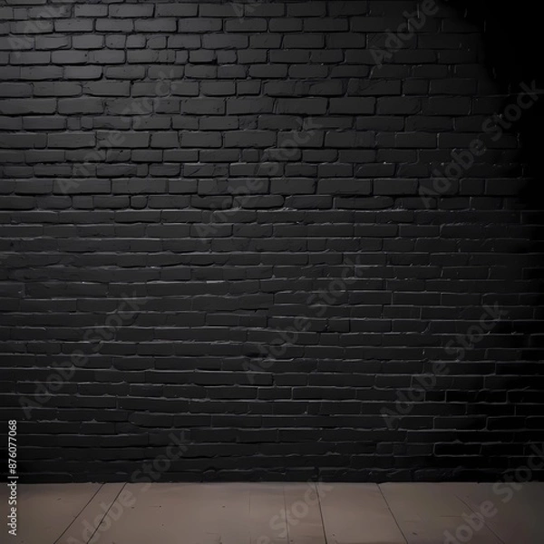 Fototapeta Picture of a black room