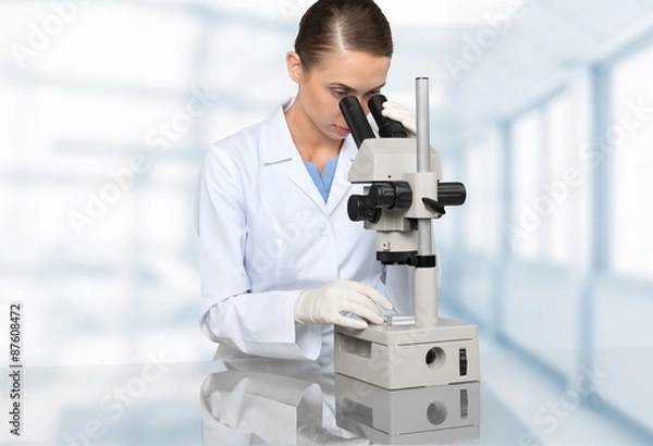 Fototapeta Microscope, Laboratory, Research.