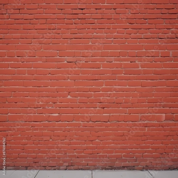 Obraz red brick wall