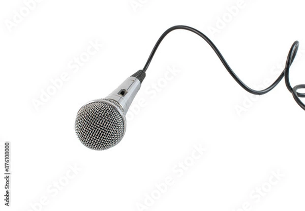 Obraz microphone is isolated