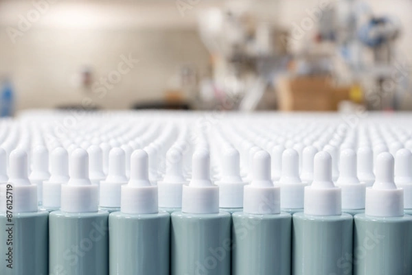 Fototapeta serum bottle filling system