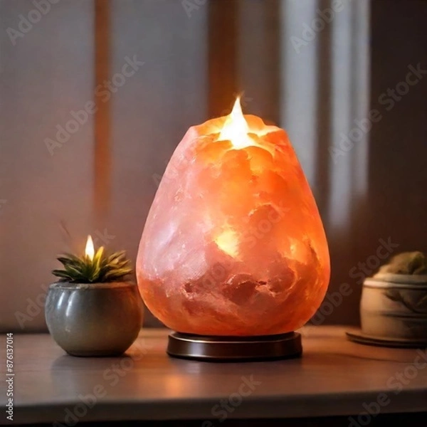 Fototapeta still life with burning candle