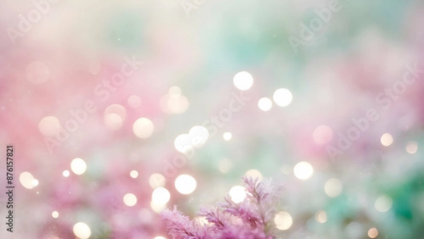 Obraz abstract bokeh background