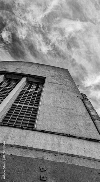 Fototapeta old abandoned building