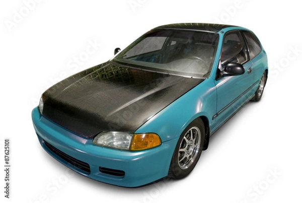 Obraz Kompaktowy samochód importowy