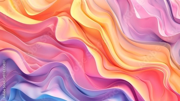 Fototapeta Abstract Swirling Gradient