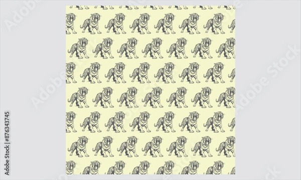 Obraz I will create best seamless pattern design for your buisness
