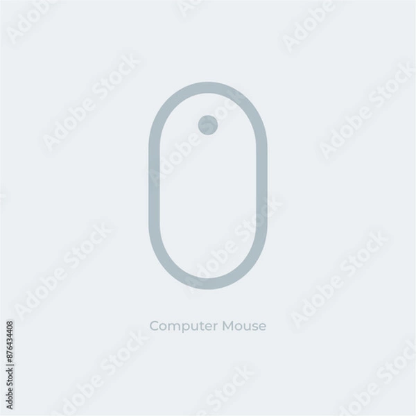 Obraz Mouse click cursor logo. Hand Cursor. Click icon. Mouse pointer set. Arrow cursor. Vector illustration