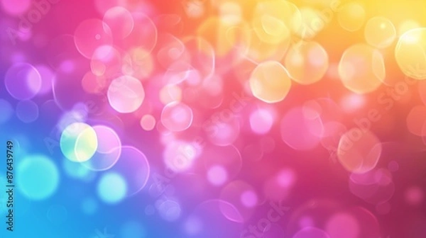 Fototapeta Vibrant Horizontal Background for Web Design Generative AI