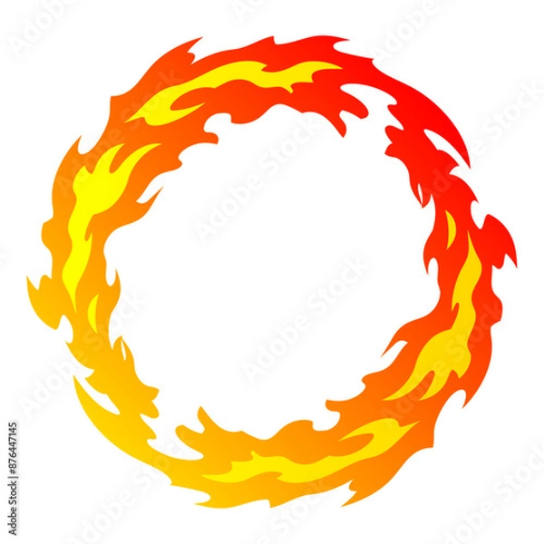 Obraz 火の輪