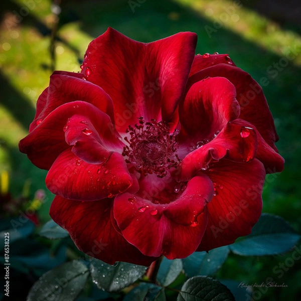 Obraz red poppy flower