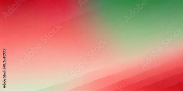 Fototapeta red green gradient Christmas holiday abstract background backdrop wallpaper
