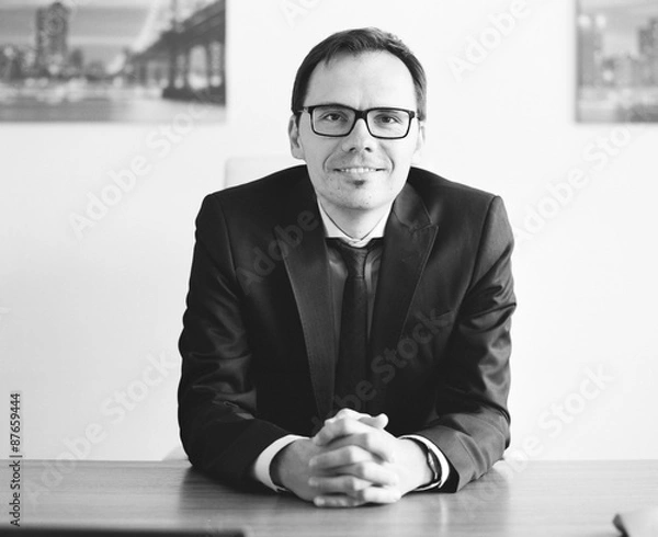 Fototapeta manager's portret