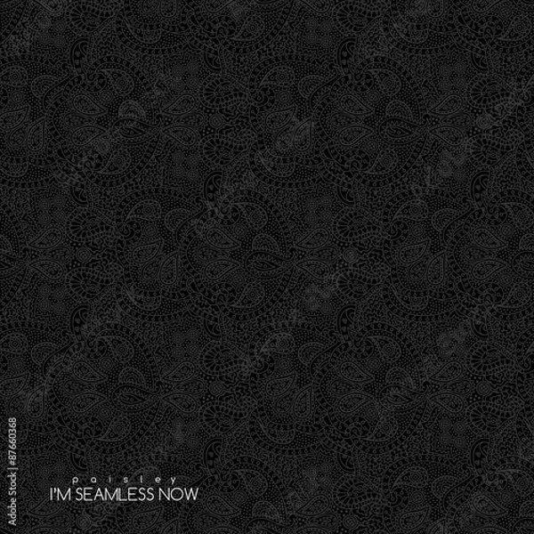 Fototapeta Seamless paisley pattern