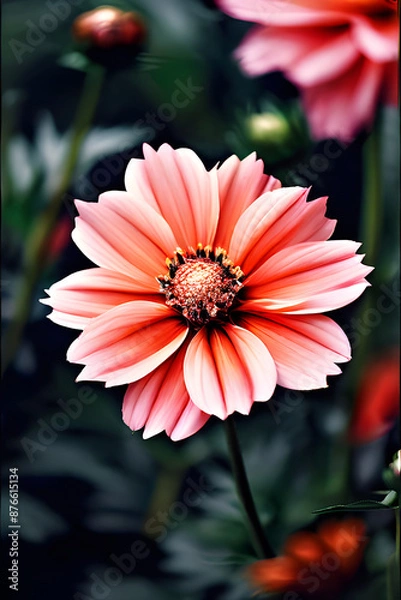 Obraz Pink gerbera flower