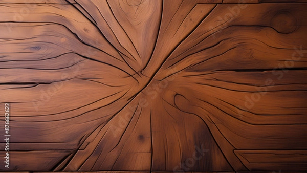 Obraz AI generated artistic wooden background