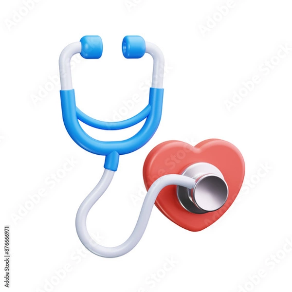 Obraz health 3d render icon