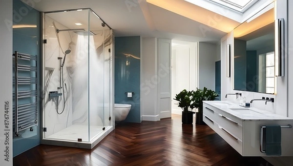 Obraz modern bathroom interior