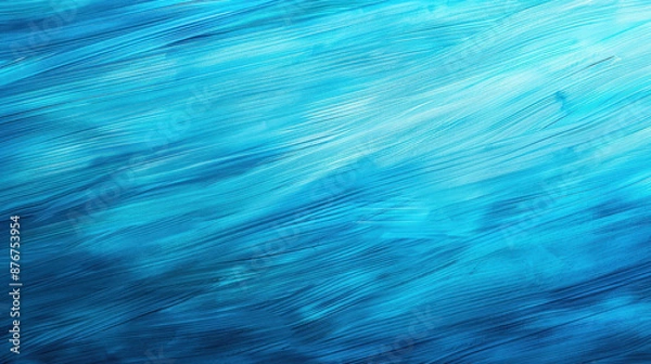 Fototapeta Unique blue abstract watercolor background for your creative projects.