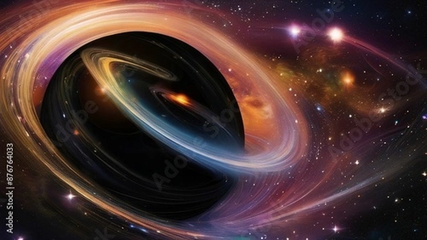 Fototapeta space galaxy background