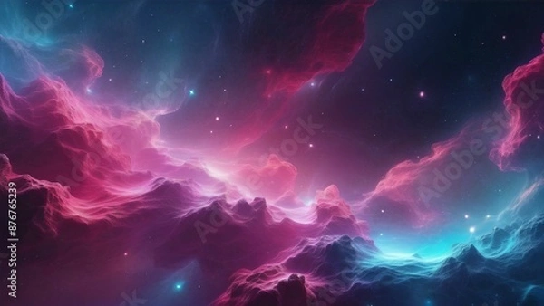 Fototapeta background with stars