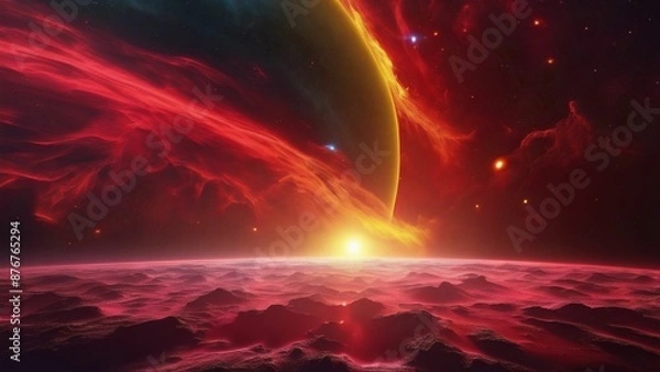 Obraz planet in space