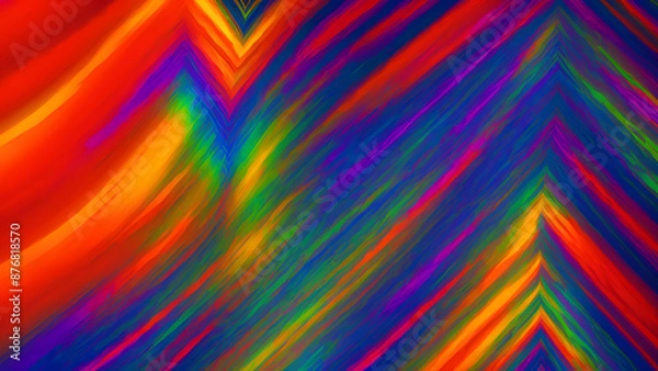 Obraz AI generated artistic colorful background