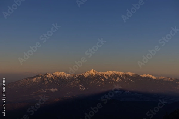 Fototapeta 金峰山より八ヶ岳