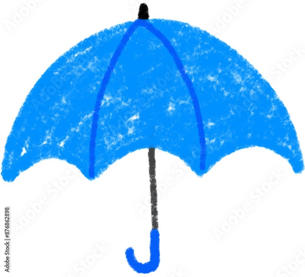 Fototapeta 크레용 우산