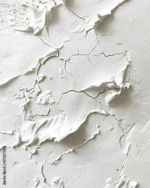 Fototapeta white clay background