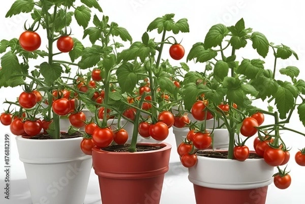 Fototapeta cherry tomatoes with thin fruit
(Generative AI)