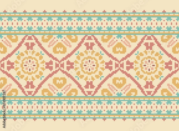 Fototapeta Pixel 1-500 color