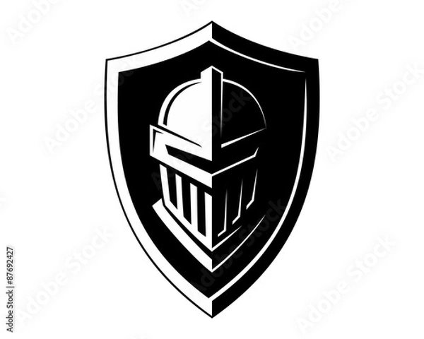 Fototapeta black Knight