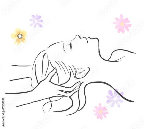 Obraz ヘッドスパのイメージ