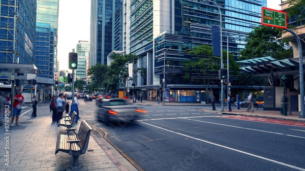 Fototapeta Brisbane City scene