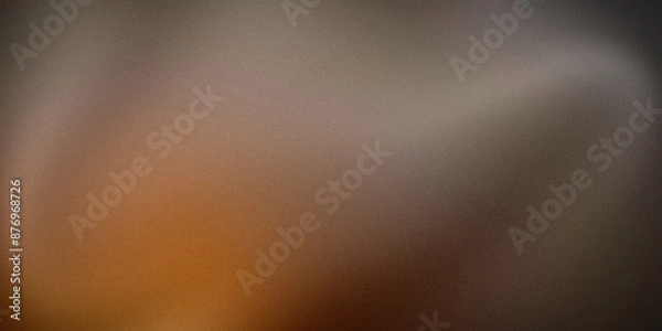 Fototapeta Subtle gradient background featuring warm shades of orange, brown, and gray. This soft and earthy gradient creates a calming and natural visual effect
