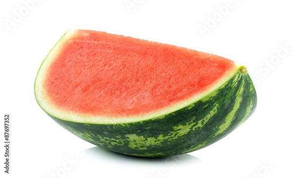 Obraz Water melon isolated on the white background