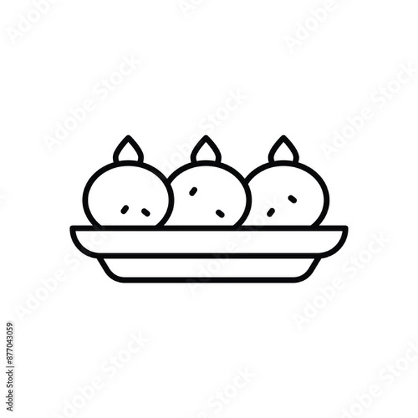 Fototapeta Sandesh vector icon 