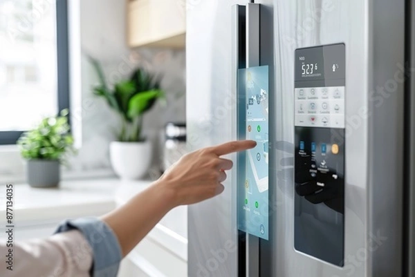 Fototapeta Smart Fridge Technology