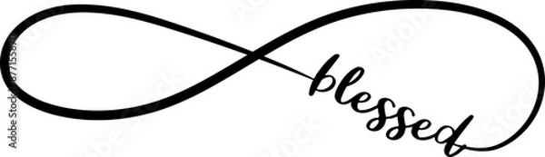 Obraz Infinity Symbol Blessed