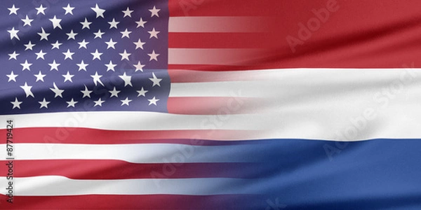 Fototapeta USA and Netherlands