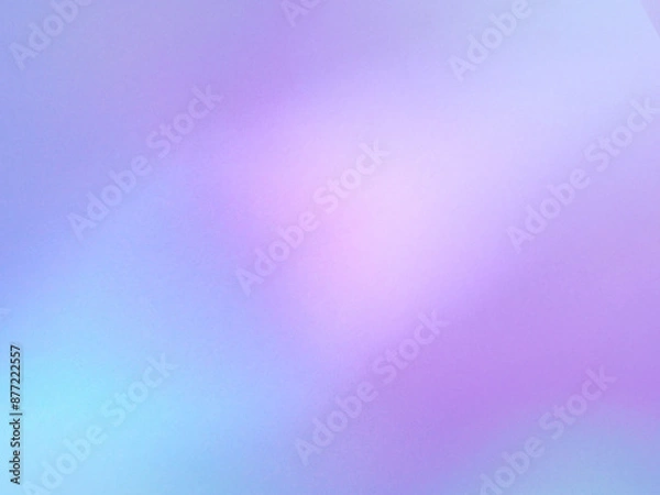 Fototapeta Trendy summer soft colour palette shades of purple pink violet lavender hue cyan blue abstract gradient blurred dreamy light effect luxury decorative background texture web template banner graphic app